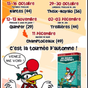 dates de la tournée d'automne pour Une Histoire Extraordinaire