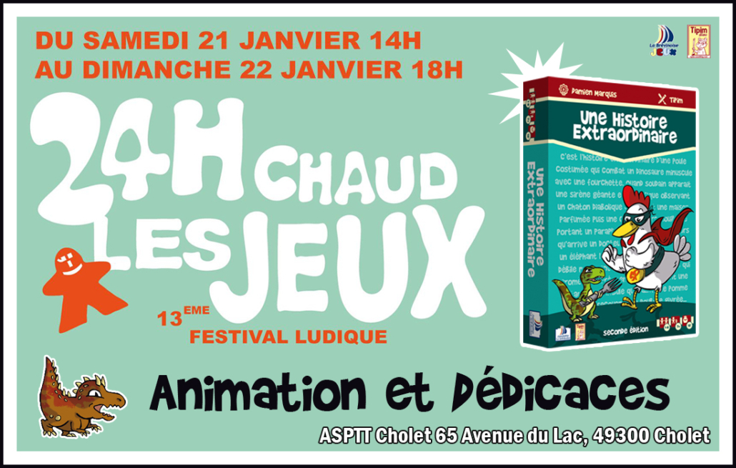 Animation Une Histoire Extraordinaire à Cholet