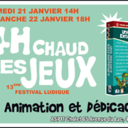 Animation et dédicaces du jeu Une Histoire Extraordinaire au festival des jeux de Cholet 2023