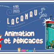 Animation et dédicaces au Festival des jeux Lacanau