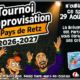 Animation des jeux Une Histoire Extraordinaire, Surf and Cats au Théâtre de Saint Mars de Coutais (44) pour le tournois d'improvisation du pays de Retz